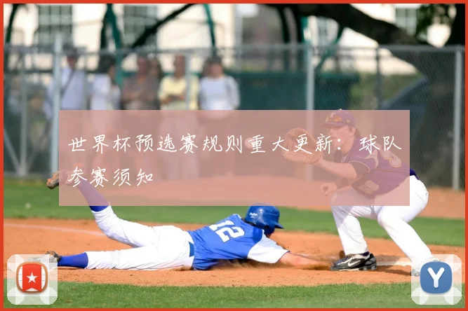 世界杯预选赛规则重大更新:球队参赛须知